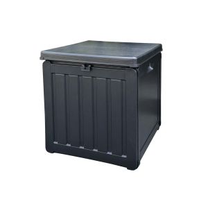Baú de resina para exterior Gardiun soften small 42,8x42,8x46,4 cm cap