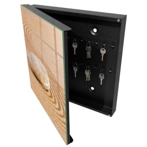 Armário para chaves decorativa 30x30x5, abertura à esquerda tulup
