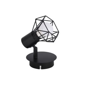 Nettlife foco preto e14 8x17