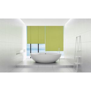 Estore de rolo translúcido etamine verde 105 x 250cm