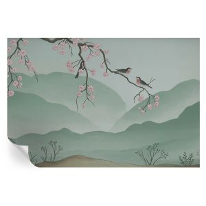 Papel de parede vinílico serenata japonesa 104x152 tulup