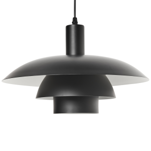 Candeeiro suspenso hilba metal preto