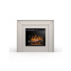 Zuni - lareira elétrica autônoma com aquecimento  LED -  23" - caxemira