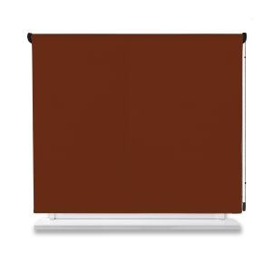 Estor enrollable opaco tierra 80x200cm.