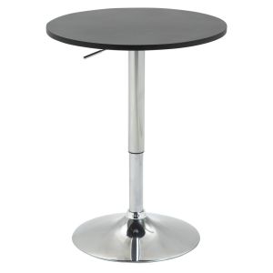 Mesa de bar metal, mdf Homcom, casa - mesas