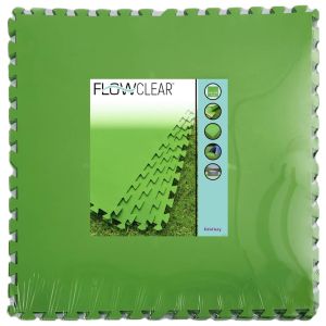 Protetor de chão para piscina flowclear de 78 cm x 78 cm