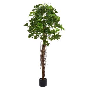Planta artificial umbrella tree 175 cm verde