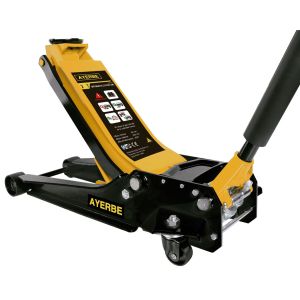 Macaco hidráulico carrinho perfil baixo 5t altura 160-560 mm robusto