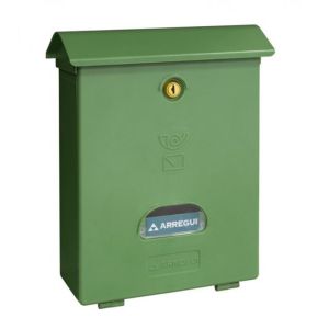 Caixa de correio - arregui - modelo e1073 - plástico - cor verde - ferramen