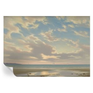 Papel de parede autocolante uma costa tranquila 208x146 tulup