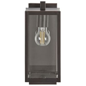 Candeeiro de parede para exterior megget com sensor de movimento preto