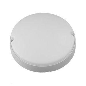 Candeeiro de parede redondo, montagem embutida, 15w branco 6000k, ip65