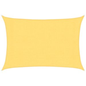 Para-sol estilo vela 160 g/m² 3x4 m pead bege