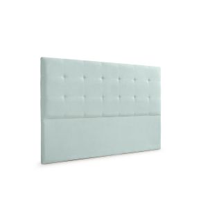 Cabeceira estofada astoria aqualine 190x120x8 cm - verde água - moonia