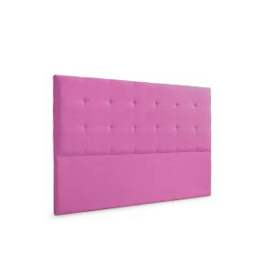 Cabeceira estofada astoria aqualine 220x120x8 cm - fúcsia - moonia
