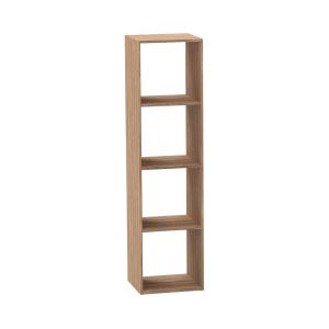 Unidade de prateleiras spacequb de 4 níveis 34,5 x 32 x 134 cm 7house