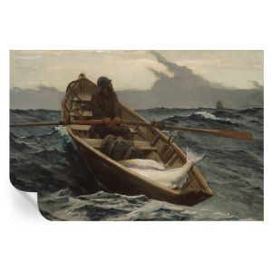 Papel parede adesivo pescador no mar 104x152 tulup