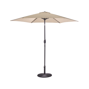 Guarda-sol de jardim 266 cm varese creme