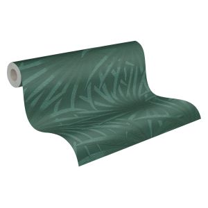 A.s. Création papel de parede folhas de palmeira verdeeverde escuro