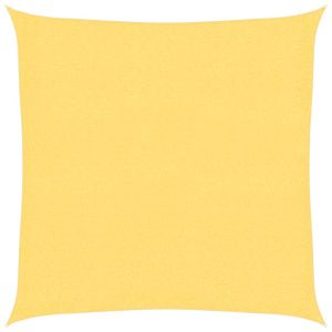 vidaXL toldo de vela hdpe beige 160 g/m² 2,5x2,5 m