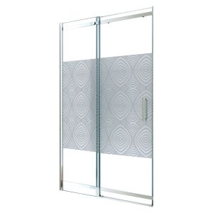 Ondee - porta uimi - portas de correr - cromado - 100x210cm