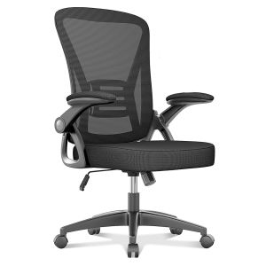 Rattantree cadeira de escritório ergonómica  com suporte lombar, preta
