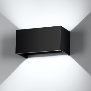 Luminária de parede interior e exterior regulável 24 w 6000 k branco