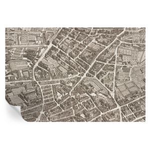 Papel de parede adesivo labirinto urbano 104x152 tulup