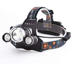 Farol LED 4 modos camping caminhada ciclismo