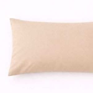 Fronha bege 105cm - 100% aLGodão - donegal collections