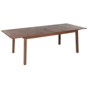 Mesa de jantar madeira de acácia castanho cesana