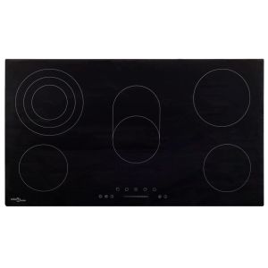 vidaXL vitrocerámica con 5 quemadores control táctil 77 cm 8500 w