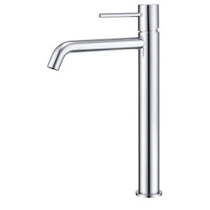 Torneira monocomando de cano alto para lavatório fabricado em latão