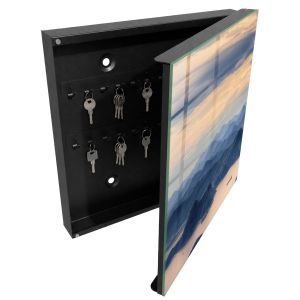 Armário de chaves decorativa 30x30x5, abertura à direita tulup