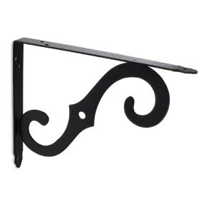 Suporte de parede para estantes de ferro forjado | estilo decorativo |