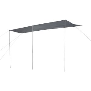 Toldo para caravanas beuningen - 400x240x235cm - cinzento [pro.tec]