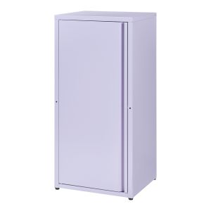 Armário metálico burlöv aço 88 x 40 x 35 cm púrpura claro [en.casa]