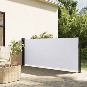 Toldo lateral retrátil 120x600 cm branco egw989087