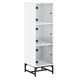 Buffet grande - helloshop26 - 35 x 37 cm - madeira de engenharia - 2 portas