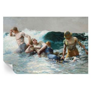 Papel de parede vinílico combate naval 104x152 tulup