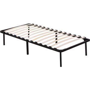 Estrutura de ripas + pés para colchão 90 x 190 cm - 13 ripas