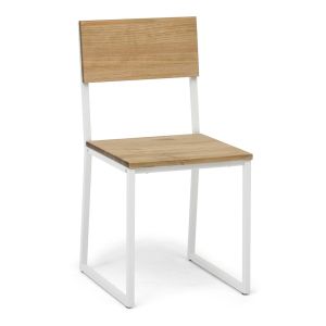 Silla desmontable oxford blanca ev