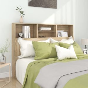 Cabeceira de cama carvalho sonoma 140x19x103,5 cm