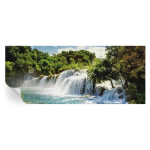 Papel de parede adesivo uma cachoeira deslumbrante 250x104 tulup