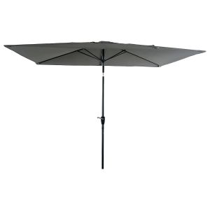 Hapuna guarda-chuva rectangular recto 2x3m cinzento