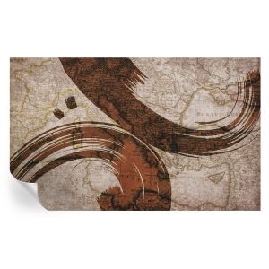 Papel de parede autocolante mapa artístico 416x254 tulup
