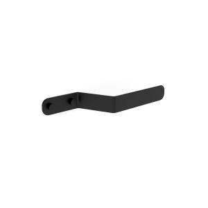 Suporte para papel higiênico 4101 em aço preto fosco | peso máximo: 0,5 kg