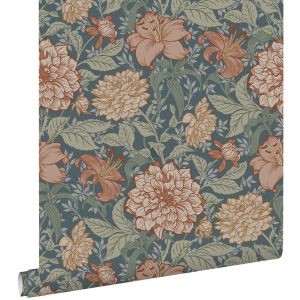 Estahome papel de parede flores vintage 53 cm x 10.05 m 139642