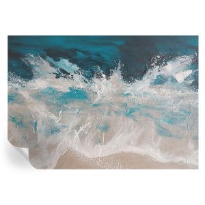 Papel parede adesivo ondas do oceano 208x146 tulup