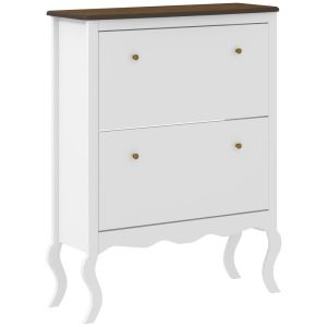 Móvel sapateira 84x29x109 cm color blanco Homcom